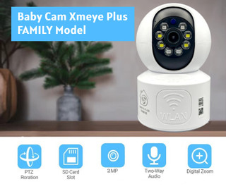 دوربین بیبی کم چرخشی 2 مگاپیکسل XMEYE PLUS مدل FAMILY